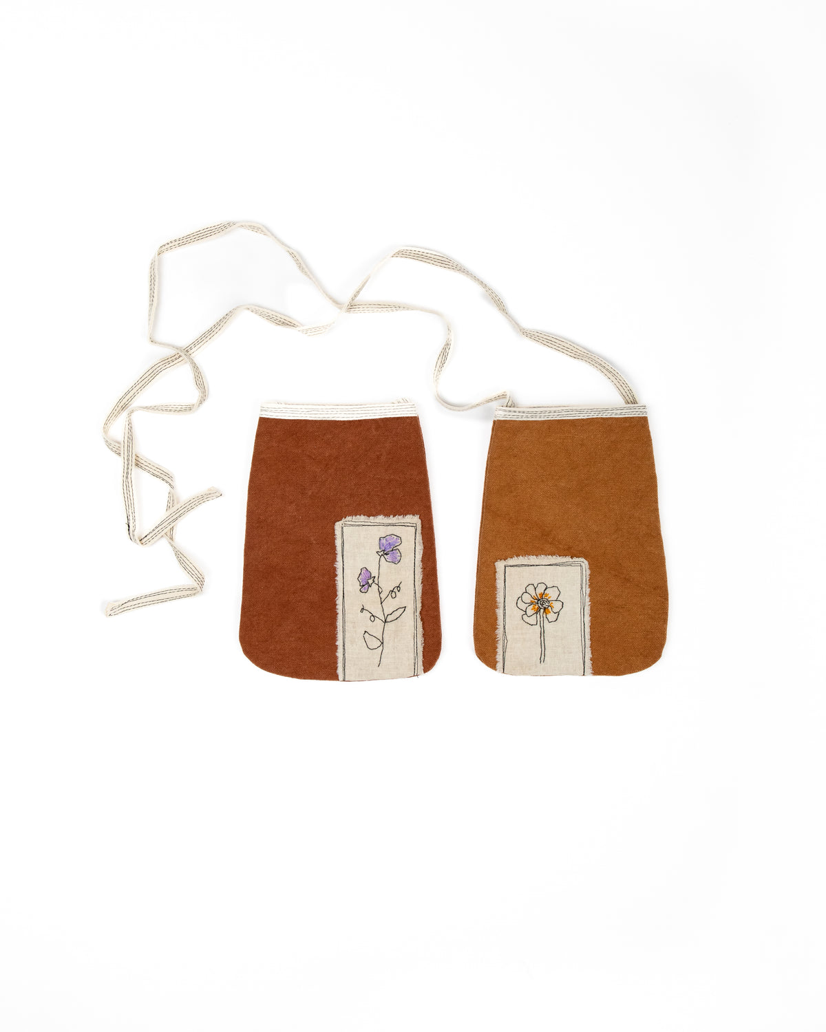 Embroidered Pocket Purse by Kata Golda