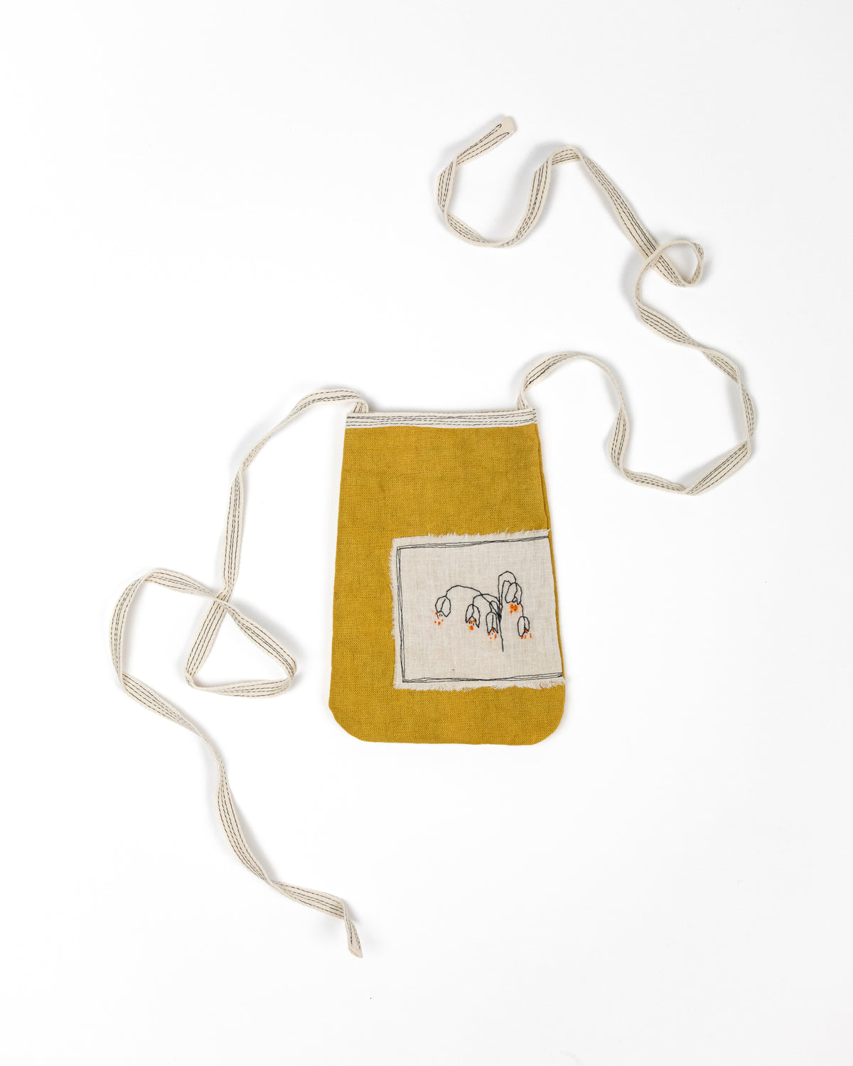 Embroidered Pocket Purse by Kata Golda