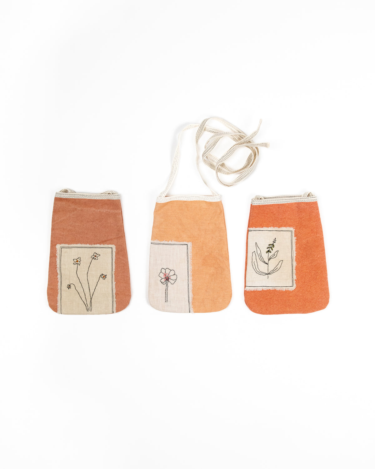 Embroidered Pocket Purse by Kata Golda