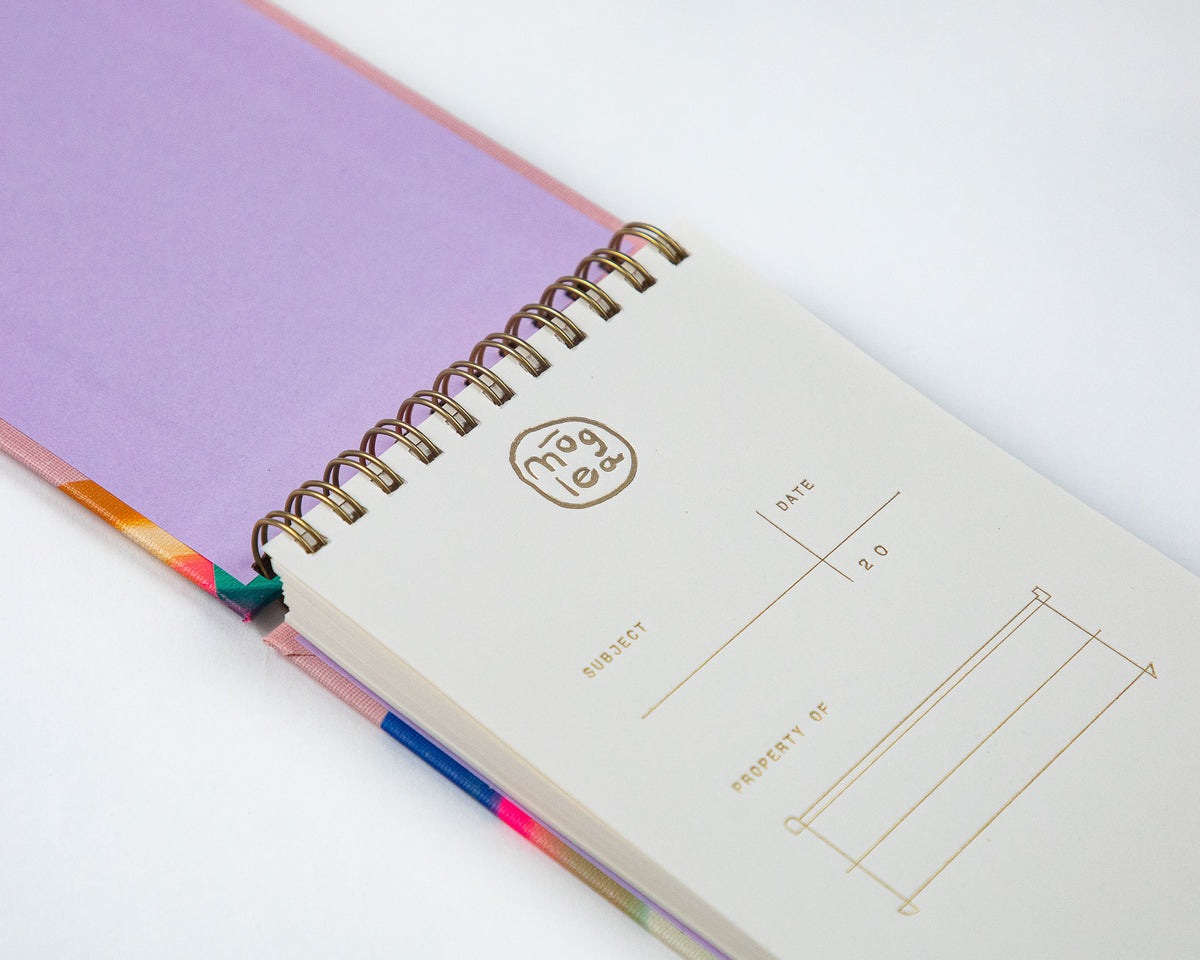 Palmita slim notebook by Moglea