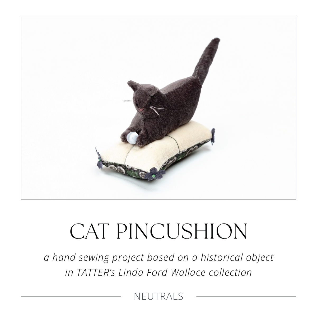 Cat Pincushion Kit