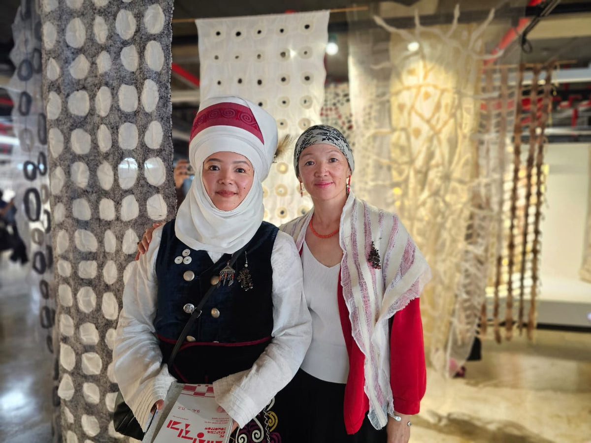 Nuno Felting: Kyrgyz Felt & Silk Scarves