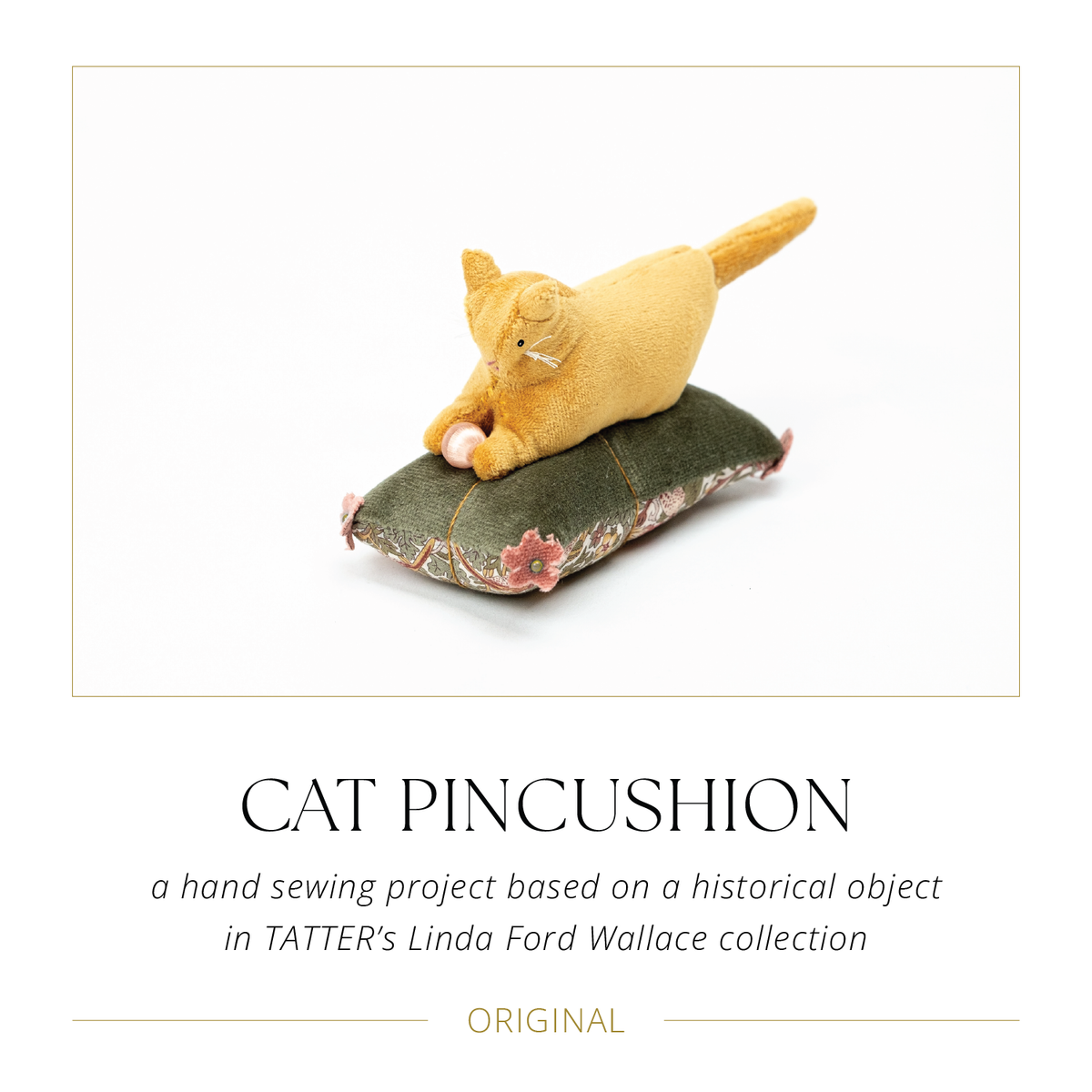 Cat Pincushion Kit