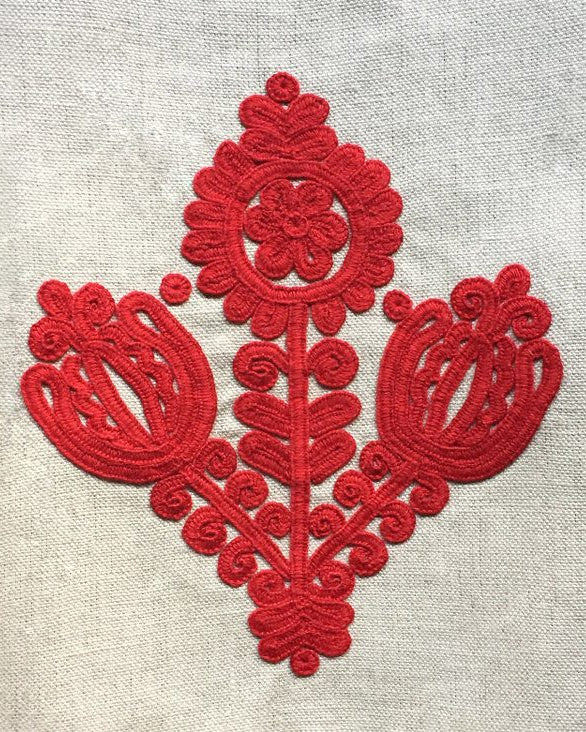 Kalotaszeg Open Chain Stitch