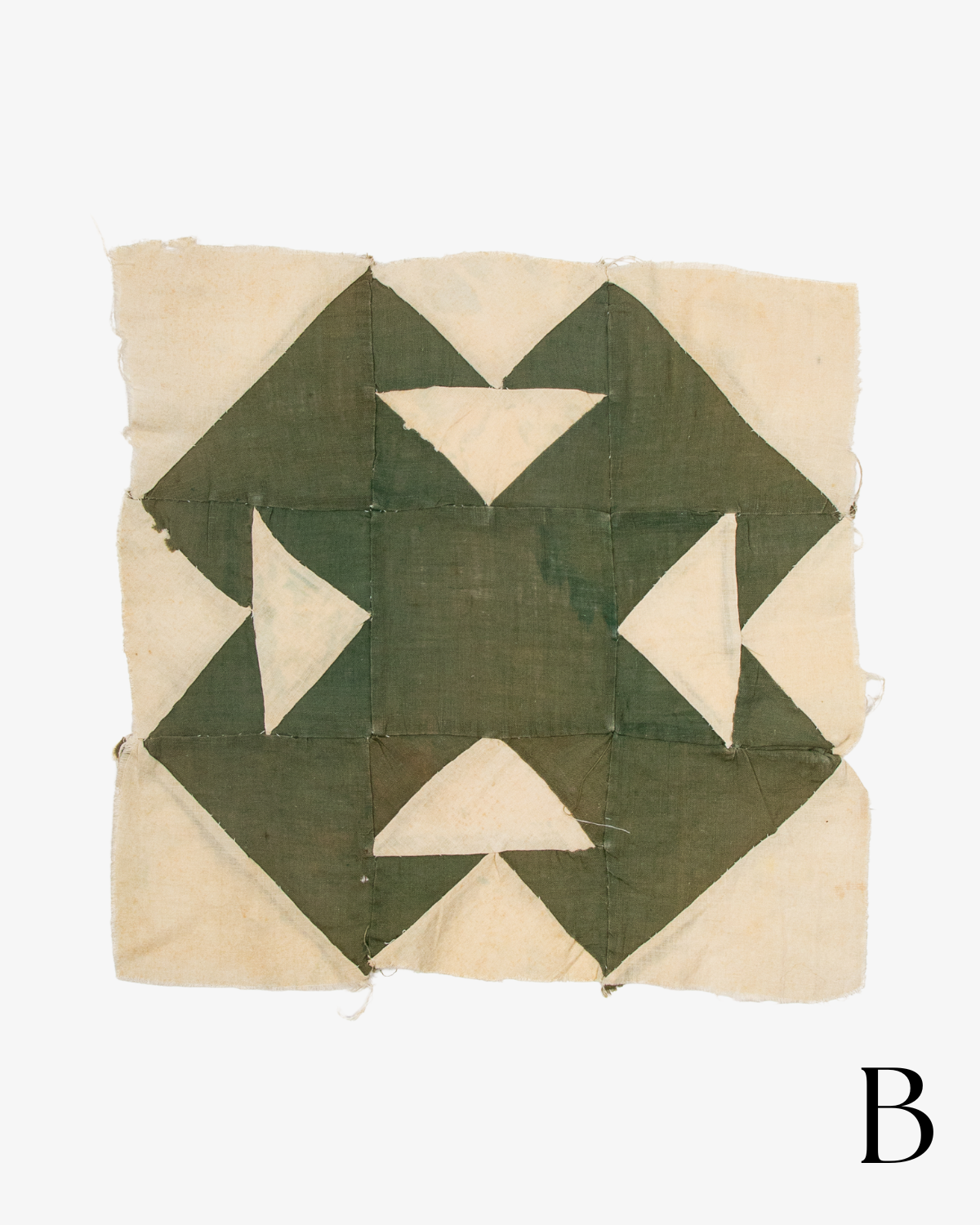 Antique Quilted Pocket Kit in French Linen