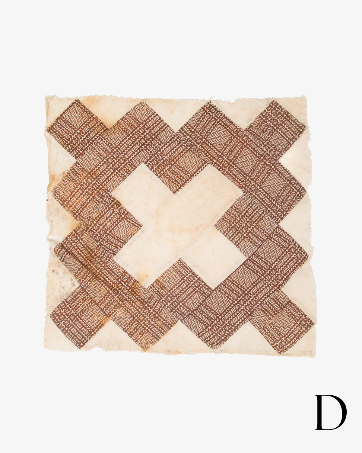 Antique Quilted Pocket Kit in French Linen