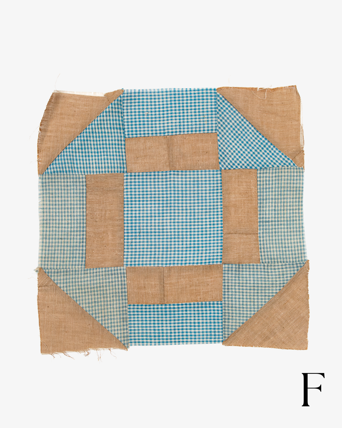 Antique Quilted Pocket Kit in French Linen