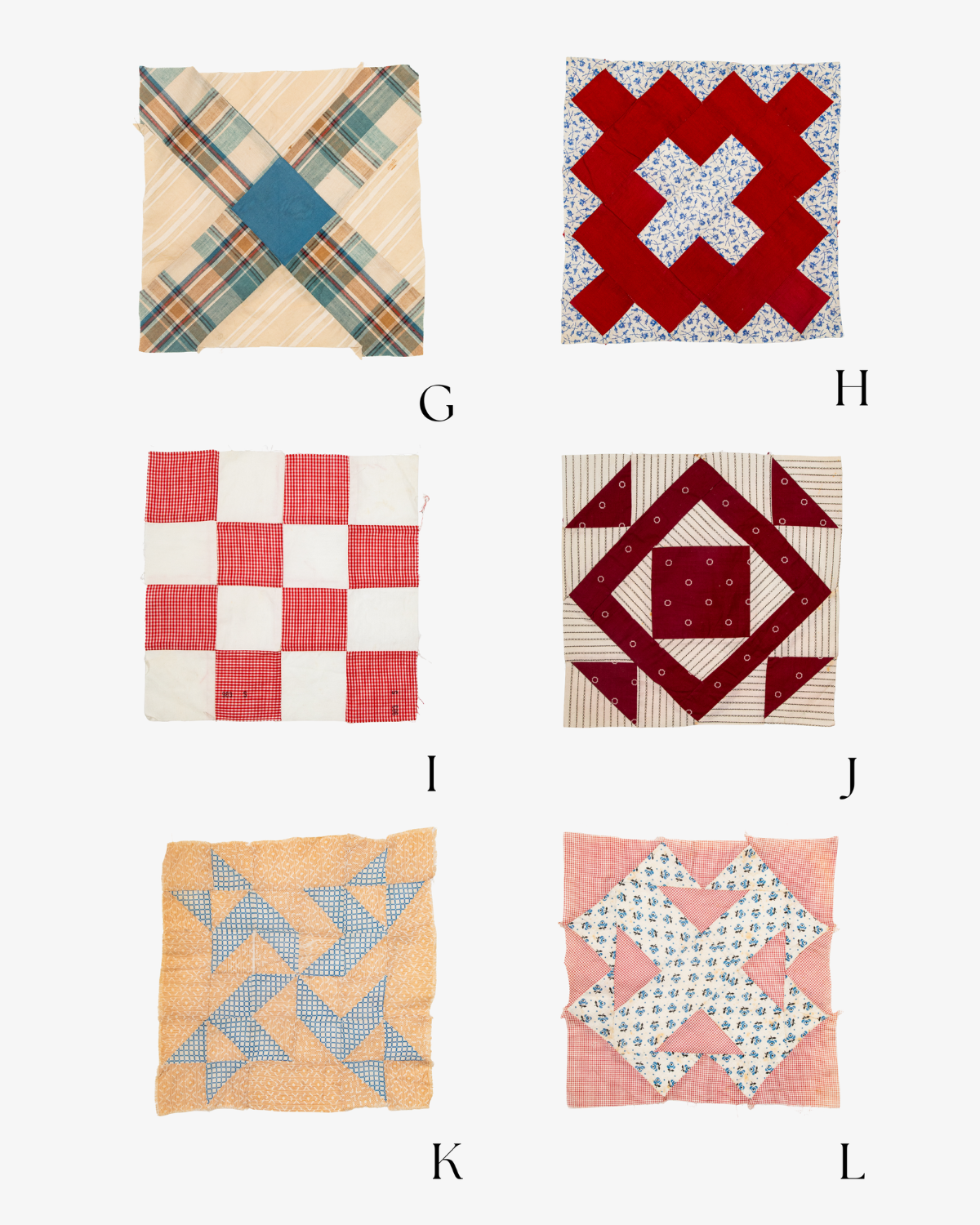 Antique Quilted Pocket Kit in French Linen