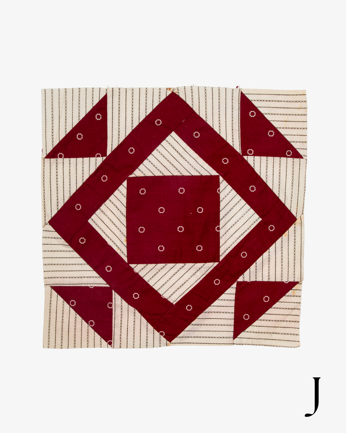 Antique Quilted Pocket Kit in French Linen