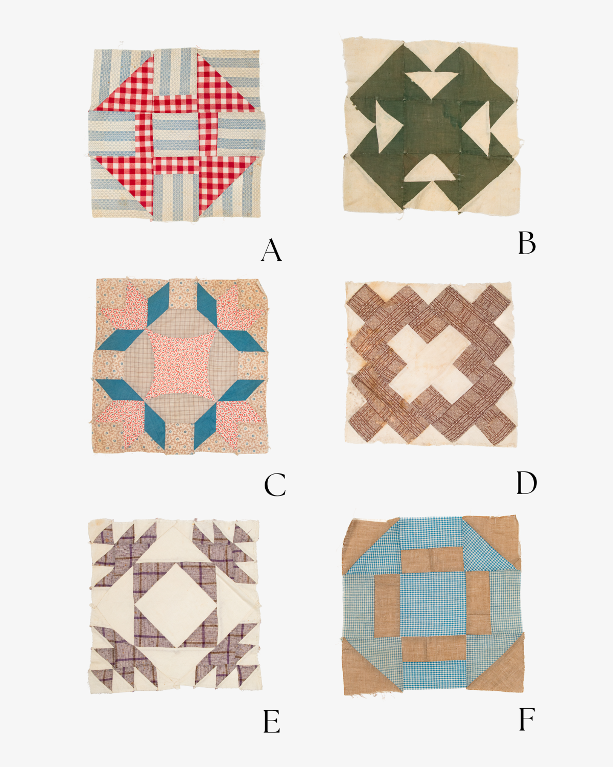 Antique Quilted Pocket Kit in French Linen