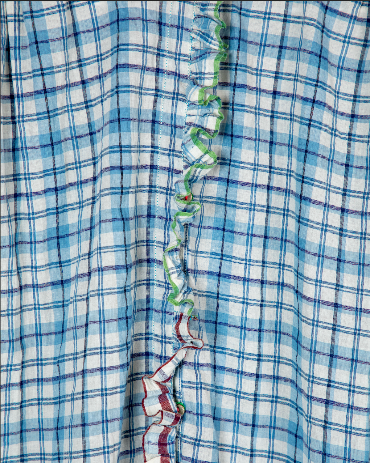 Plaid Cotton Tunic by Injiri