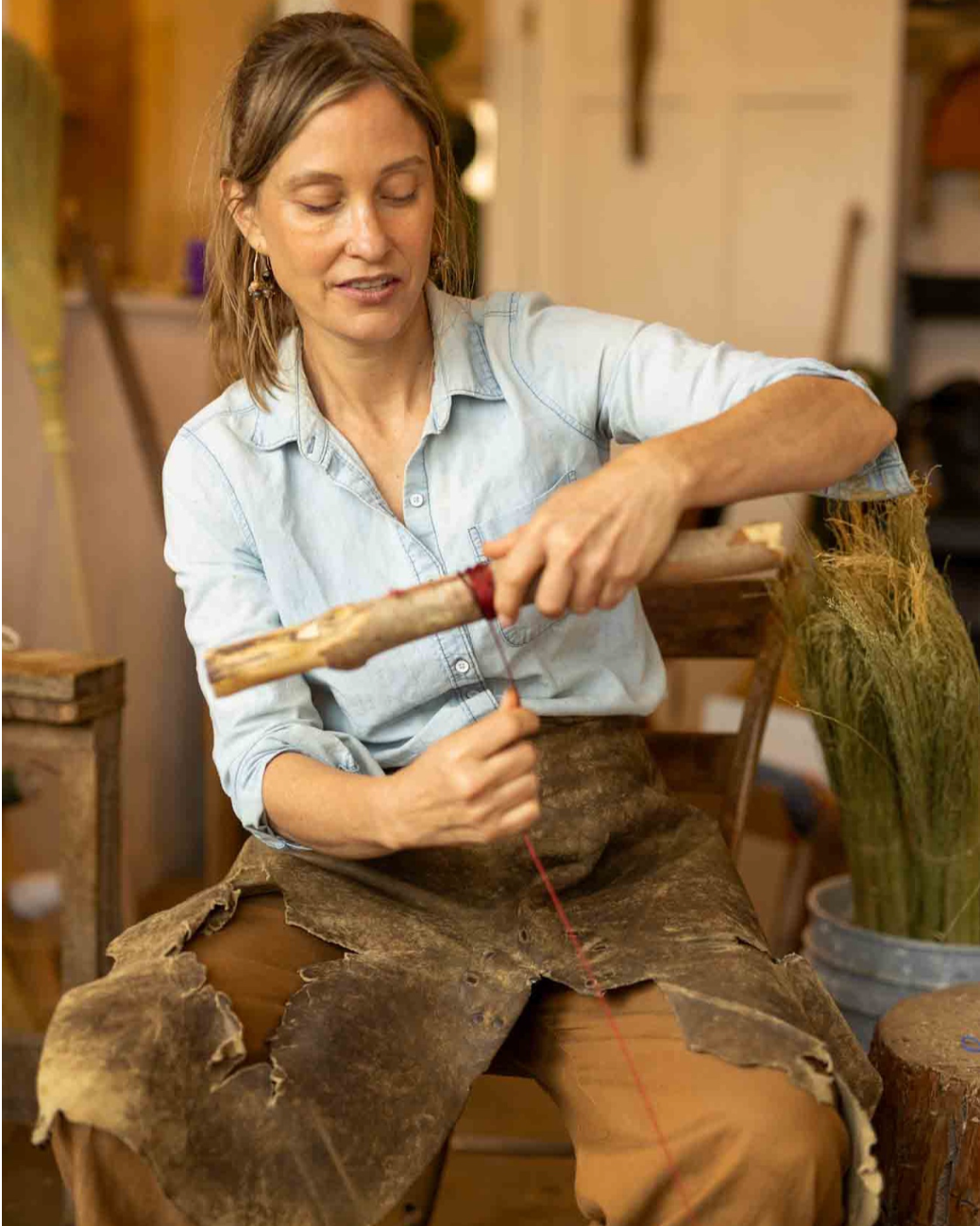 Hand Broommaking with Cynthia Main