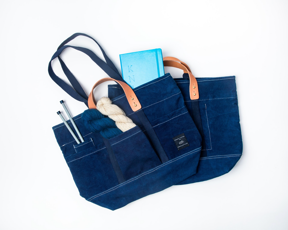 Construction Tote by Immodest Cotton