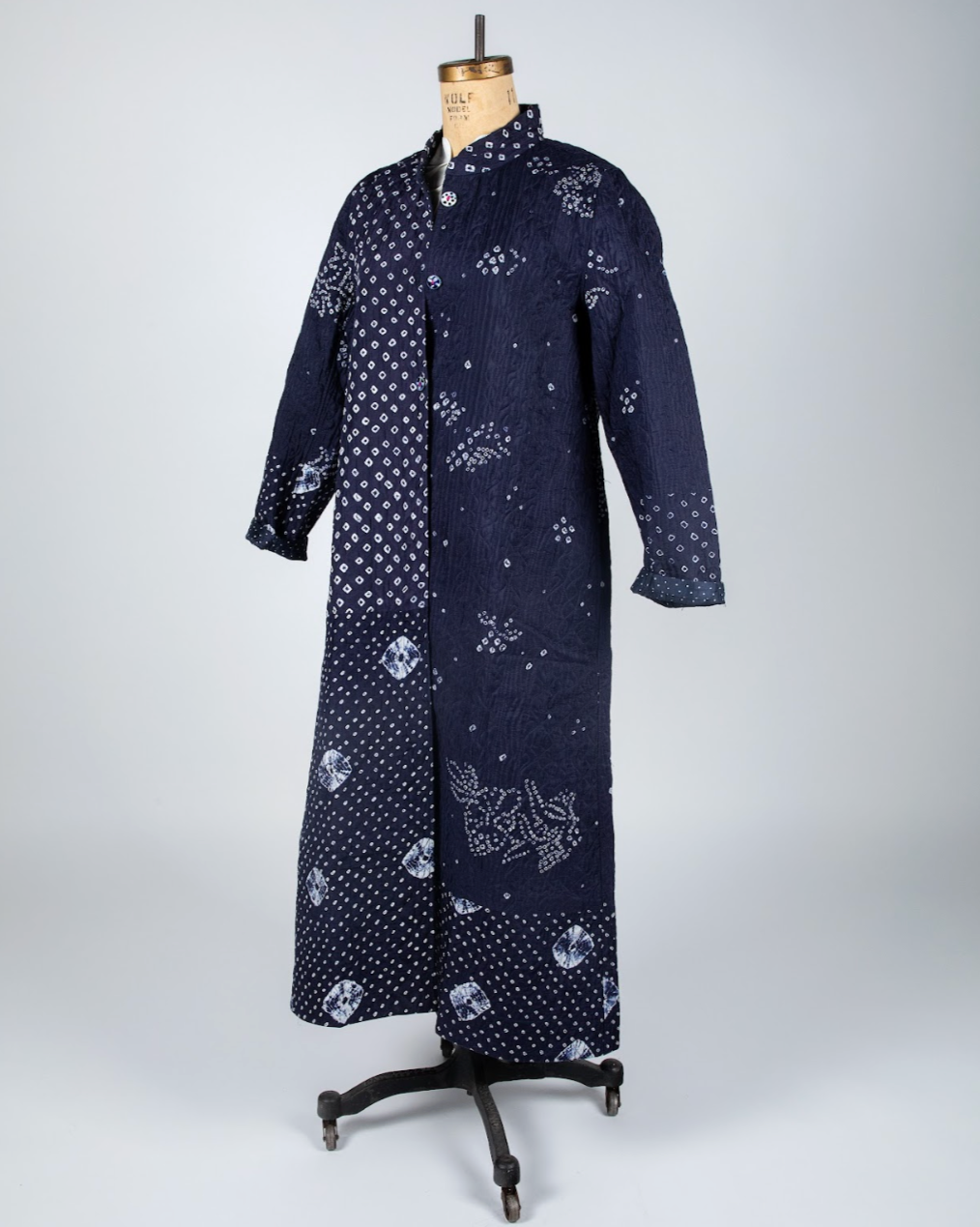 Injiri Shibori Quilted Overcoat