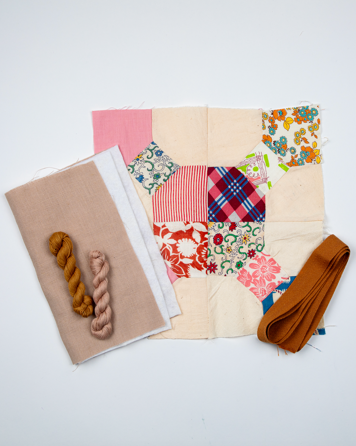 Antique Quilted Pocket Kit in Canyon