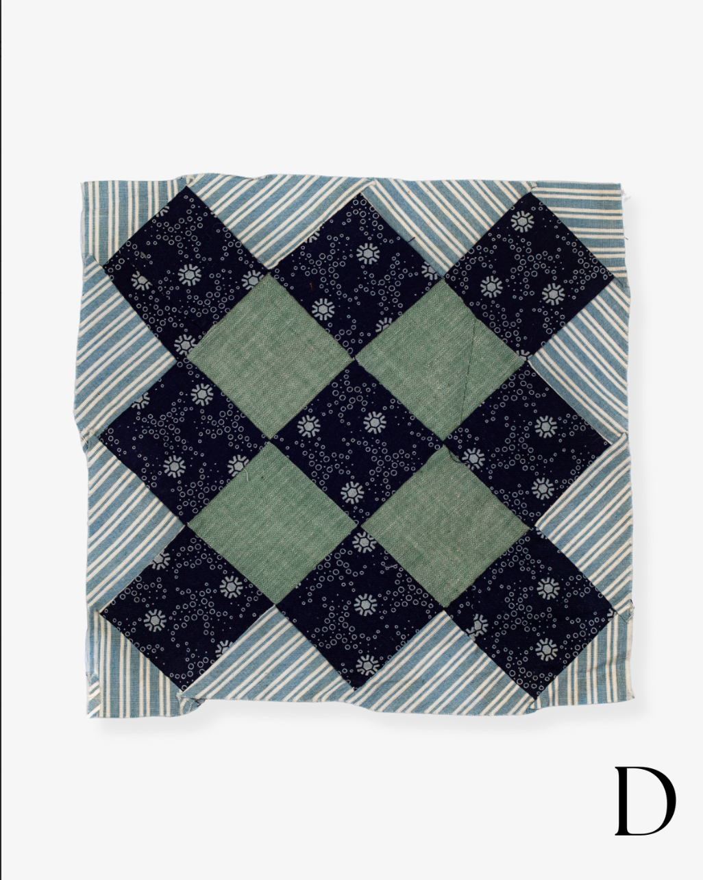 Antique Quilted Pocket Kit in Glacier