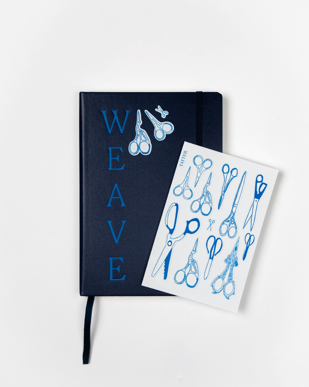 TATTER snips sticker sheet