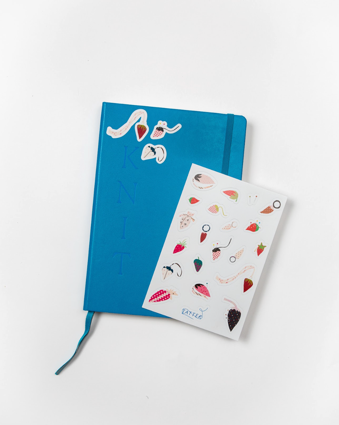 TATTER strawberry fields sticker sheet