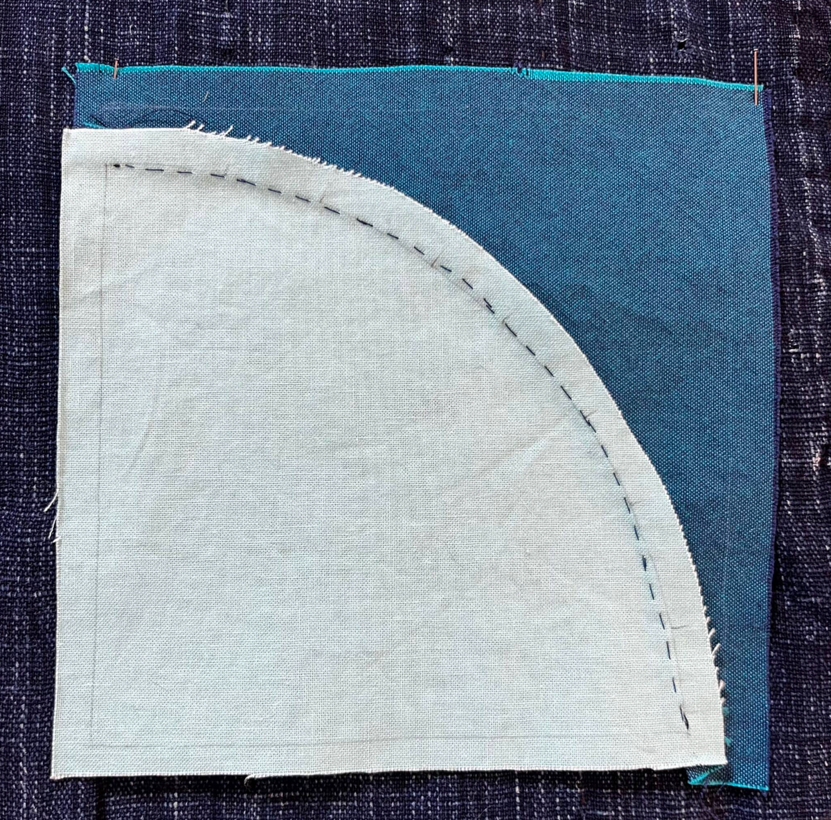 Precise Curved Piecing