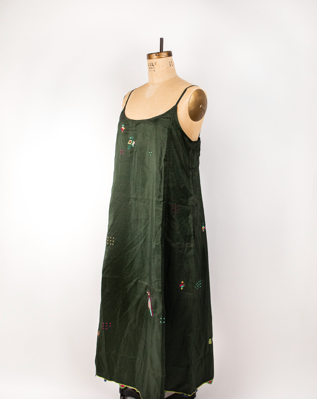 Miraj Embroidered Slip Dress by Injiri