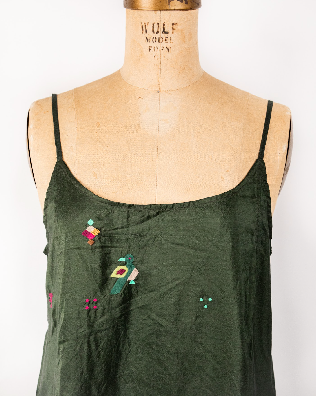 Miraj Embroidered Slip Dress by Injiri