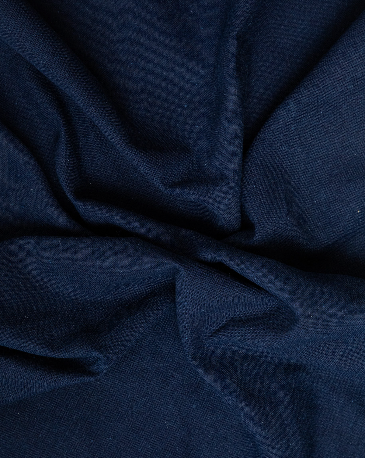 Cotton Sarashi Fabric in Dark Indigo by BUAISOU