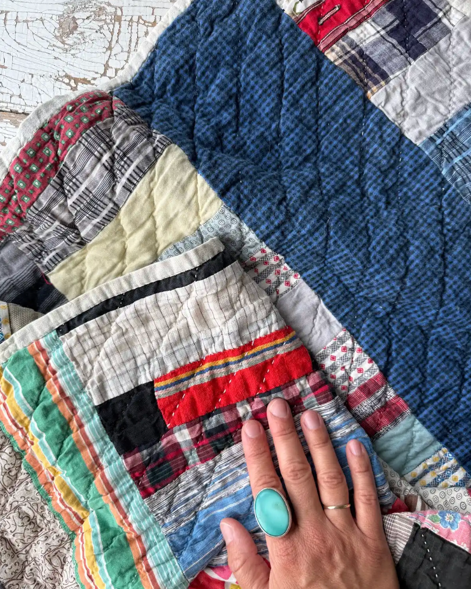 Mending Quilts and Quilted Mending