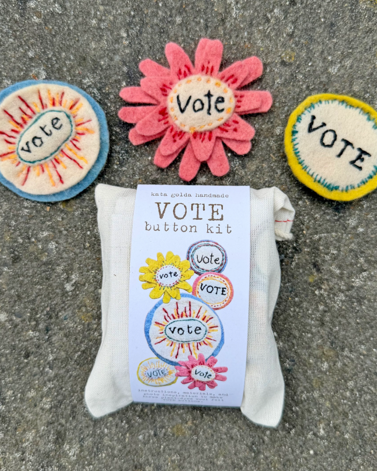 Vote Button Kit by Kata Golda