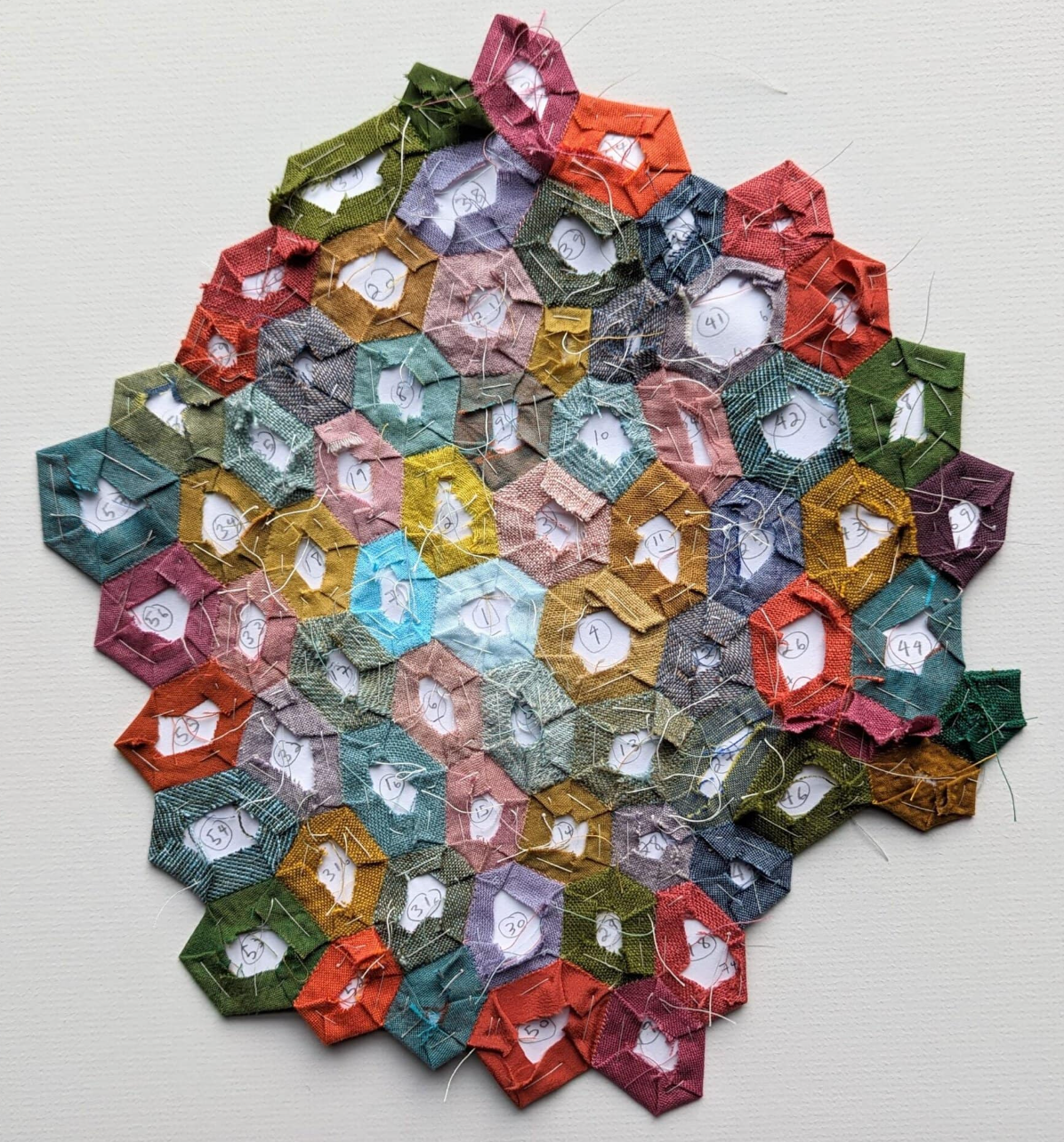 Freehand English Paper Piecing