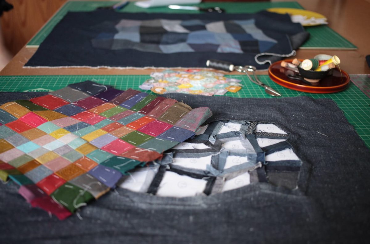 Freehand English Paper Piecing