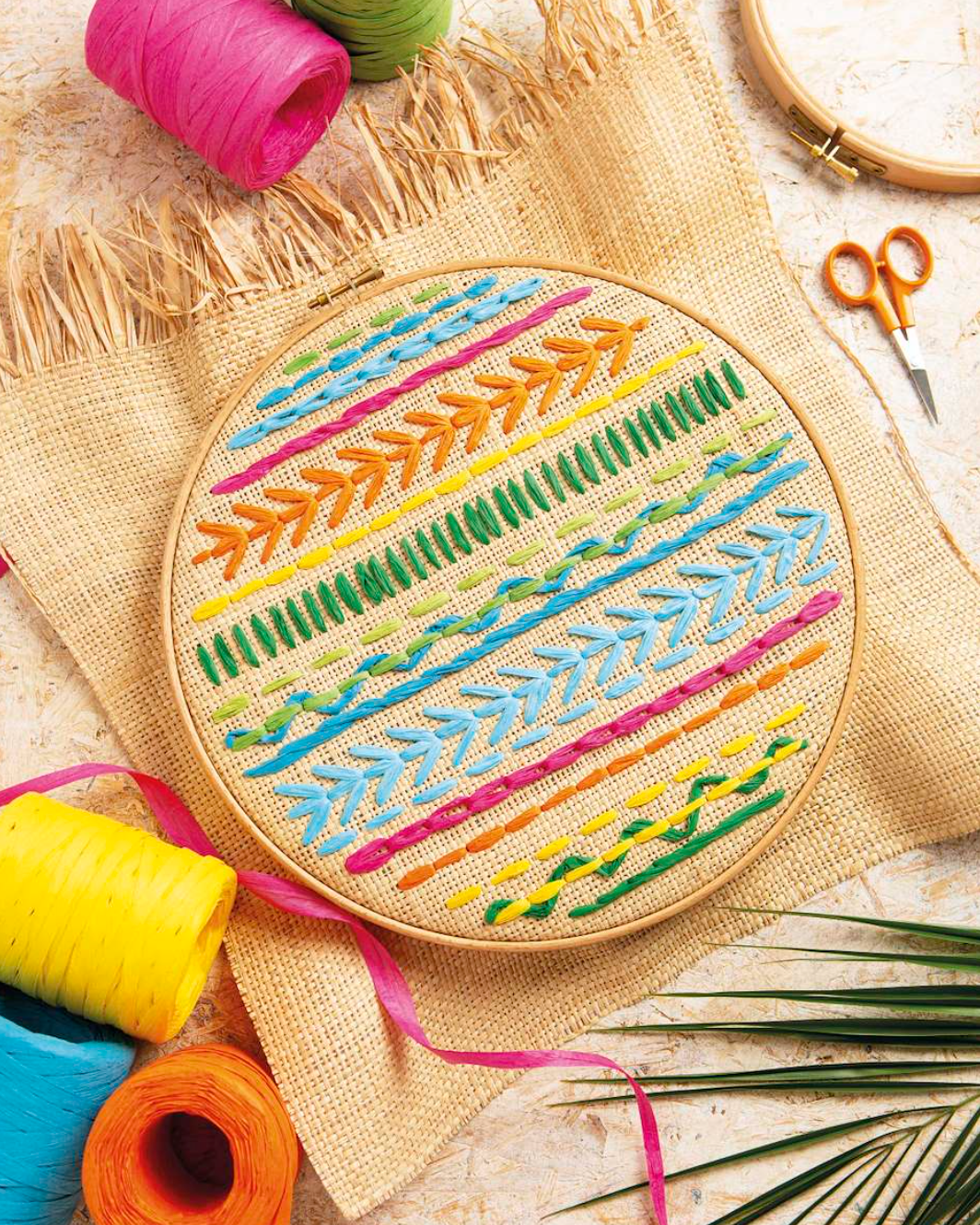 Raffia Emboridery
