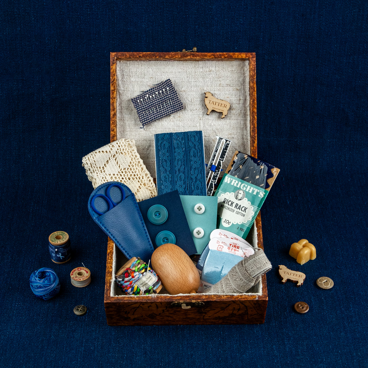 Antique Sewing Box: Millie