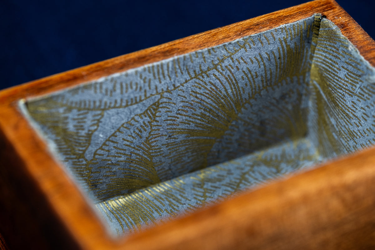 Antique Sewing Box: Poppy
