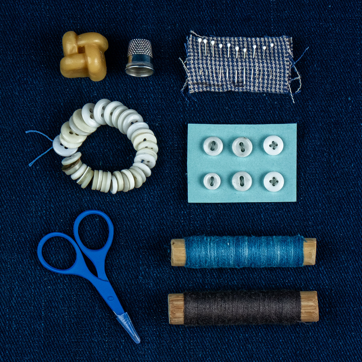 Antique Sewing Box: Poppy