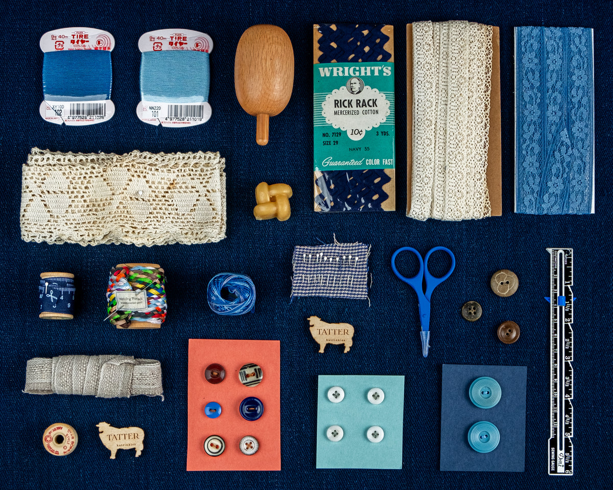 Antique Sewing Box: Millie