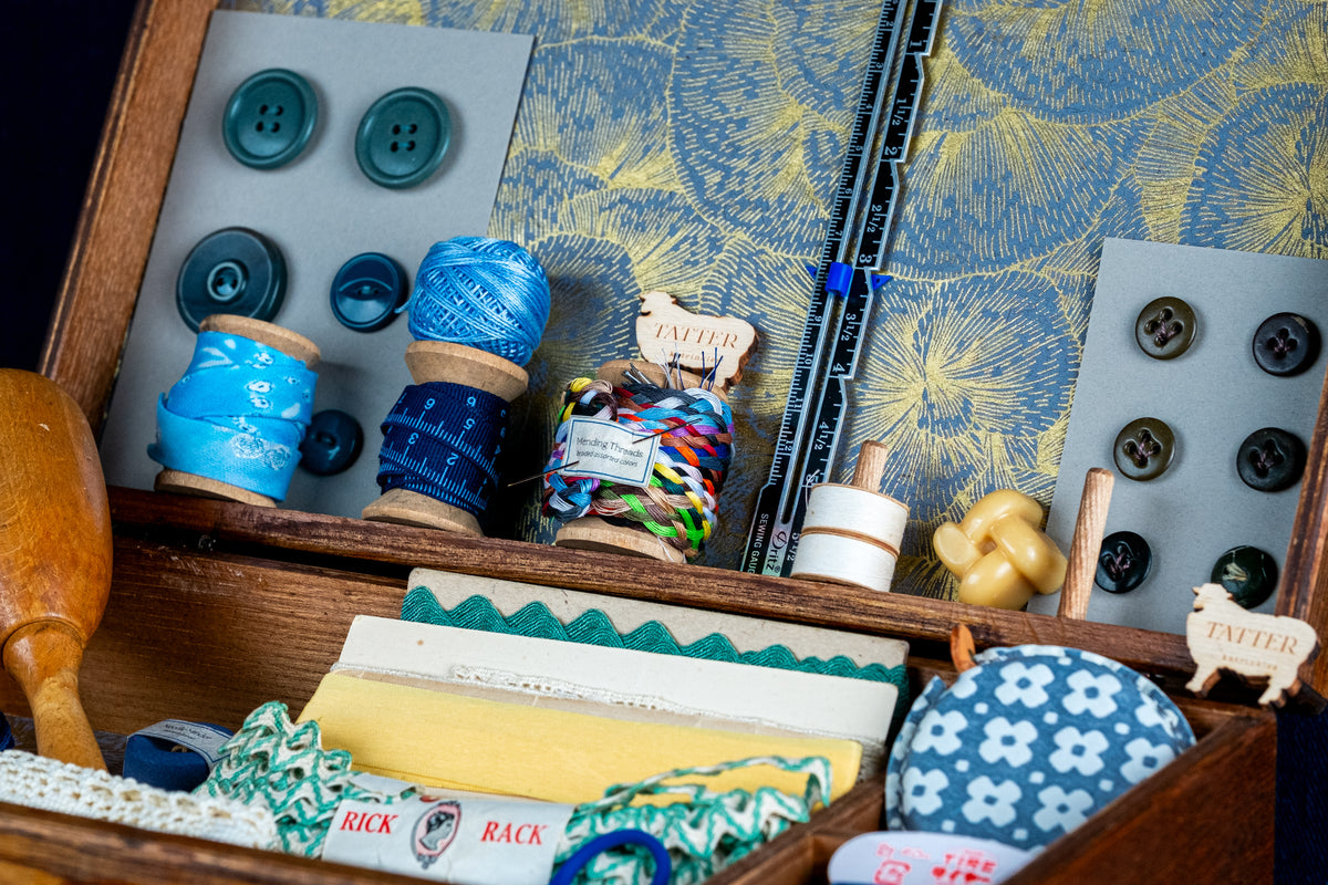 Antique Sewing Box: Clara