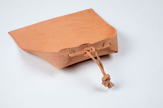 The Leather Dust Pan by Sunhouse Crafts
