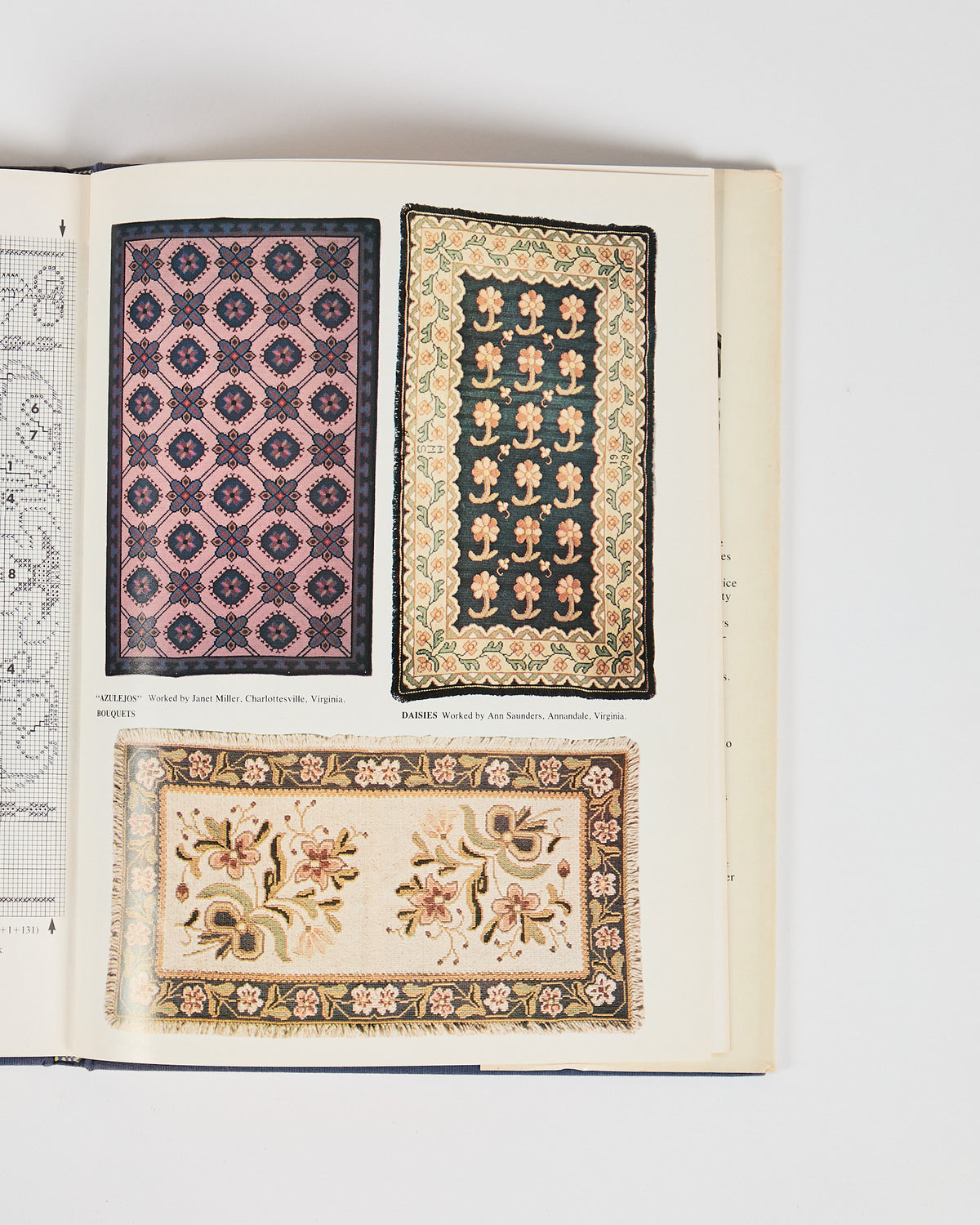Portuguese Needlework Rugs: the Time-Honored Art of Arraiolos Rugs Adapted for Modern Handcrafters by Patricia Stone (preloved)