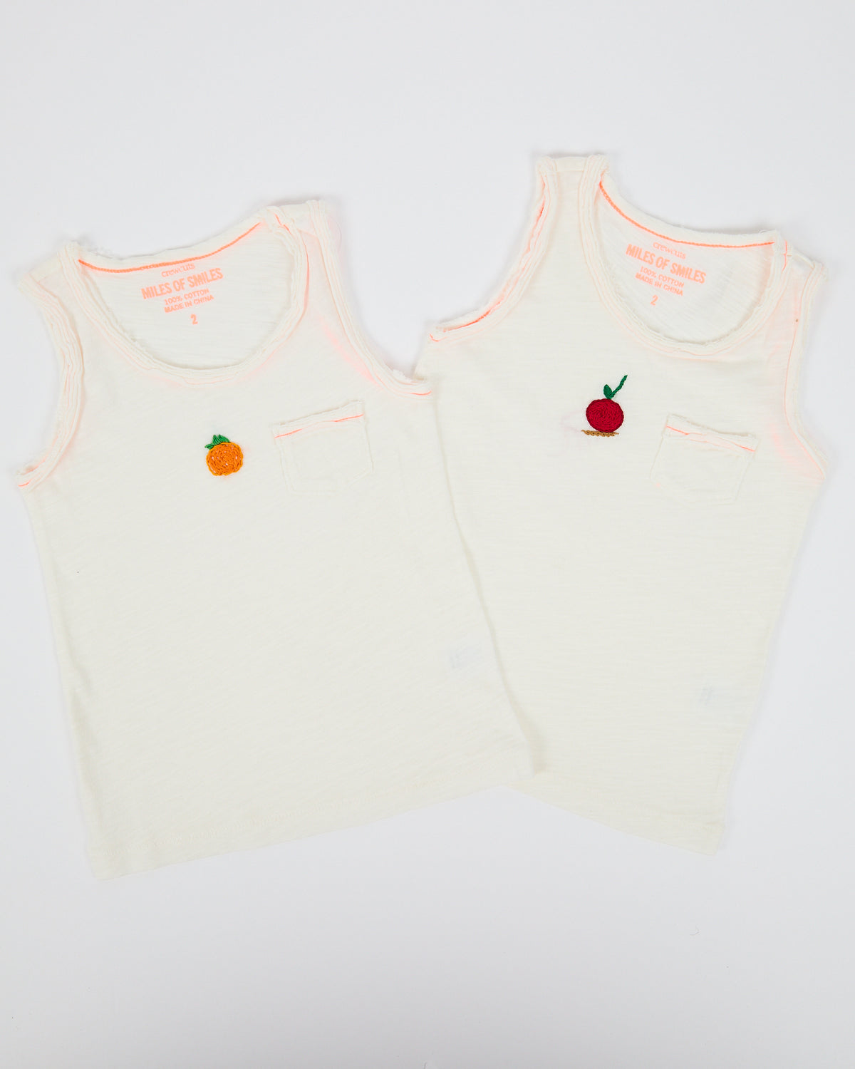 Embroidered J.Crew Tank Top