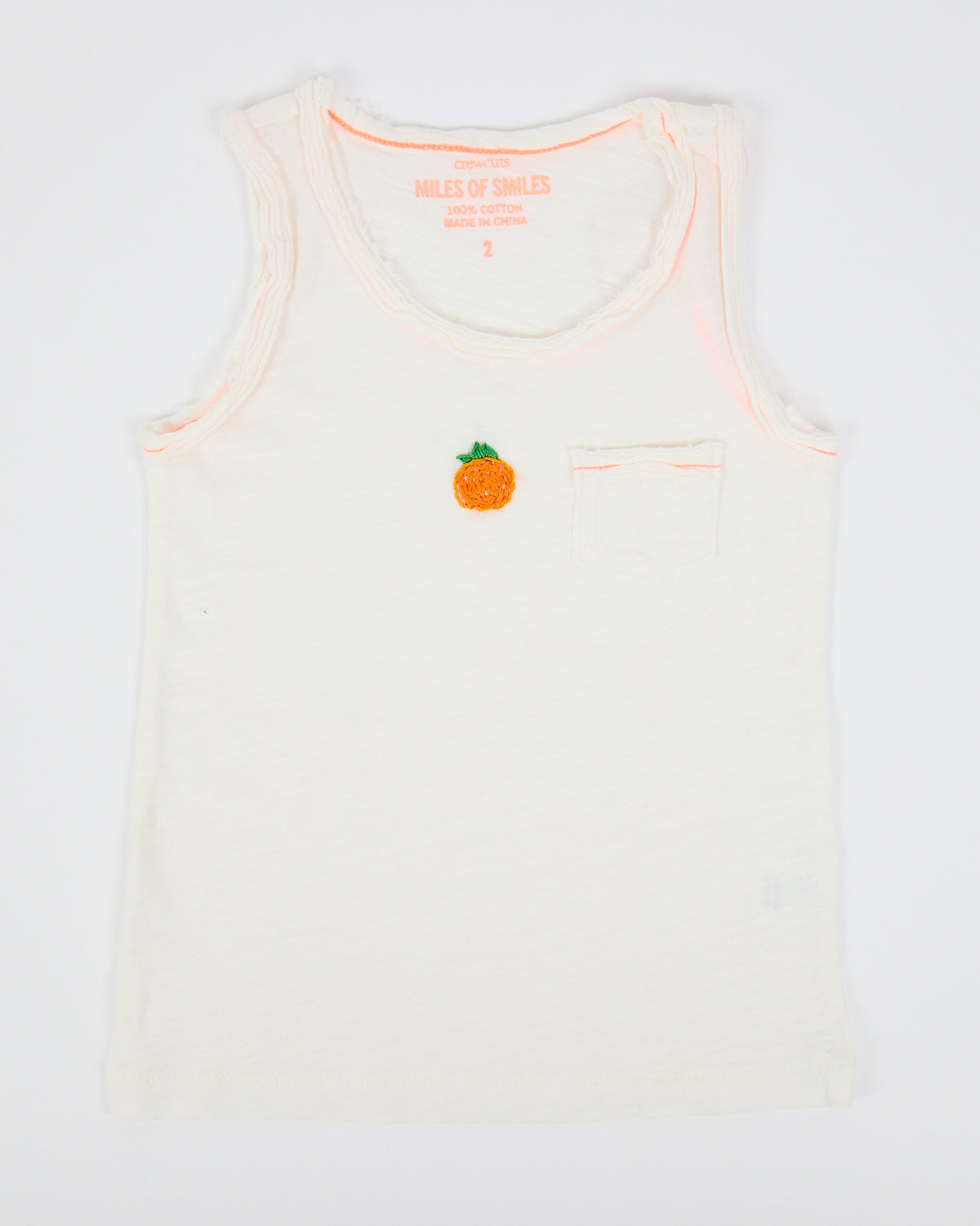 Embroidered J.Crew Tank Top