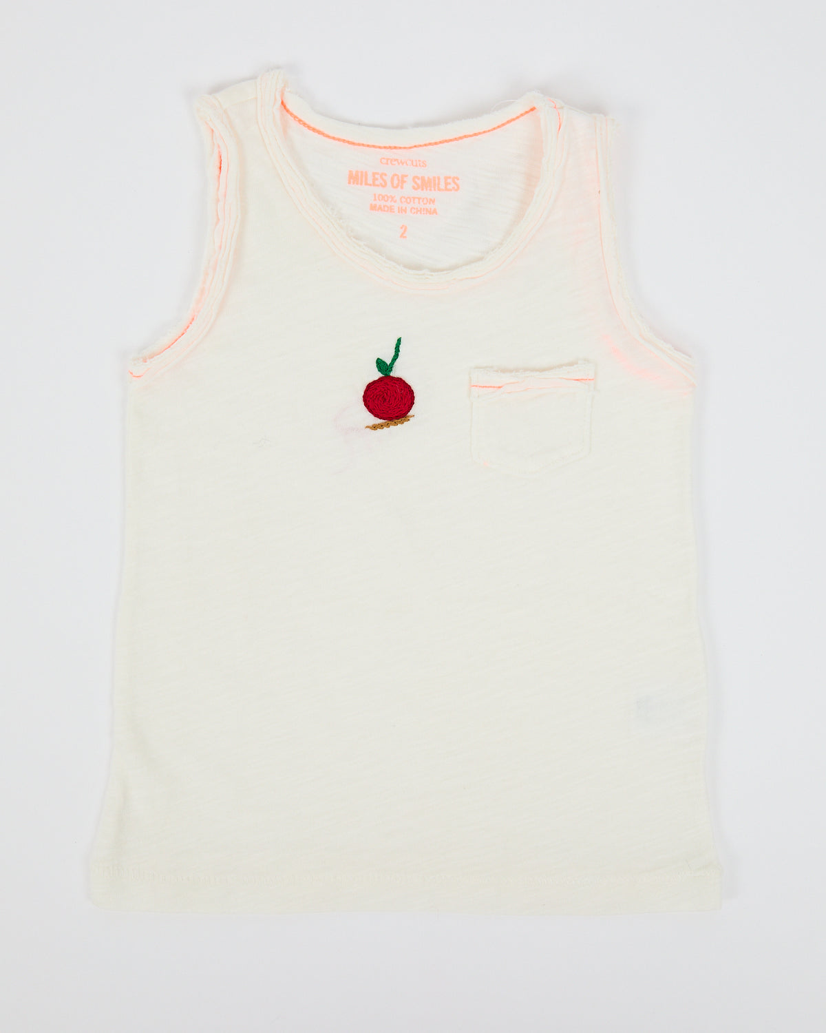 Embroidered J.Crew Tank Top