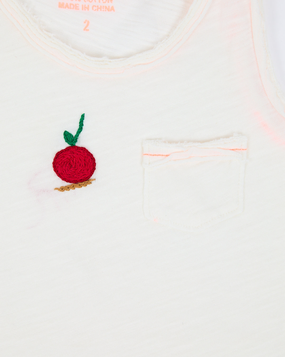 Embroidered J.Crew Tank Top