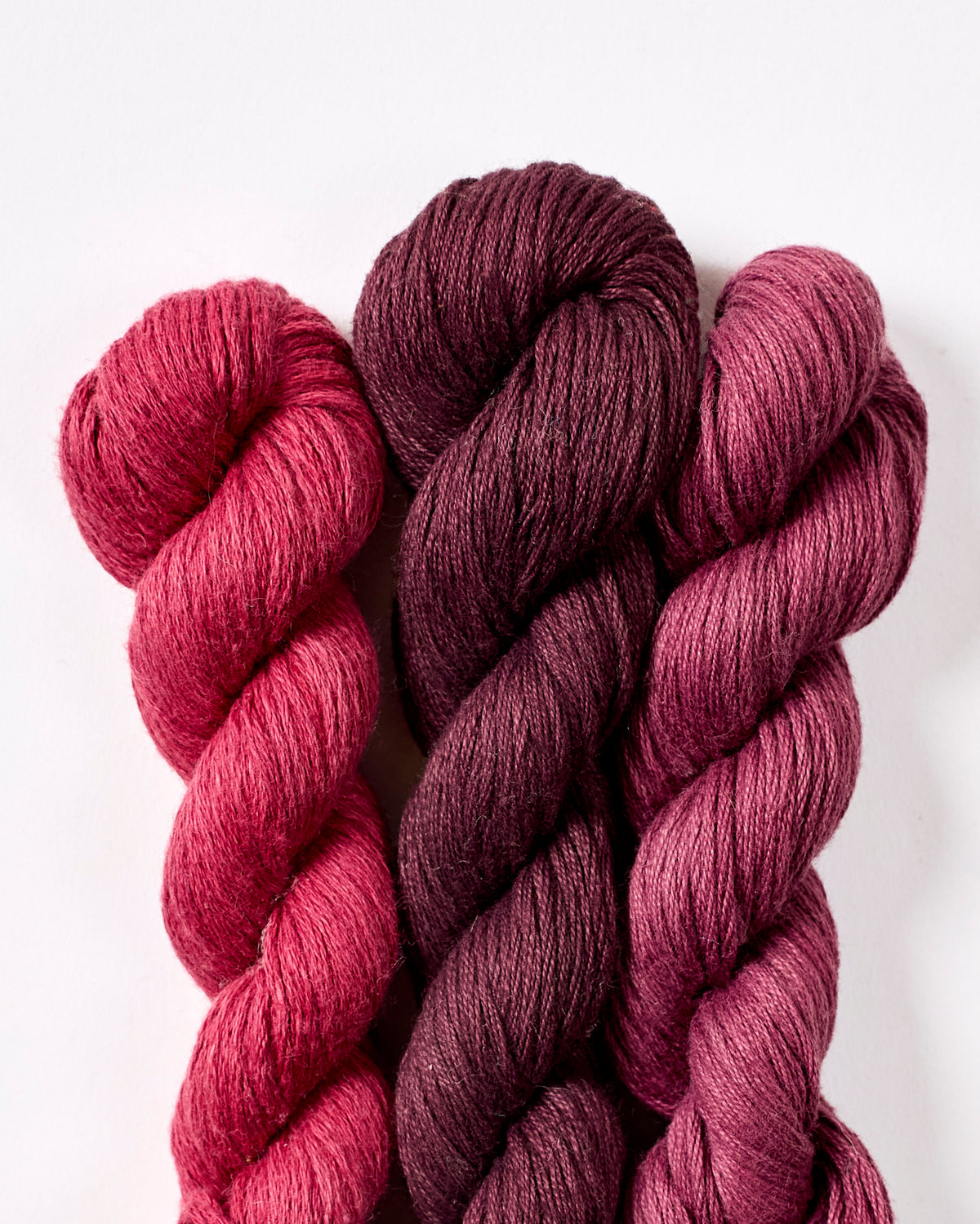 Naturally Dyed Six-Strand Thread Trios by TATTER