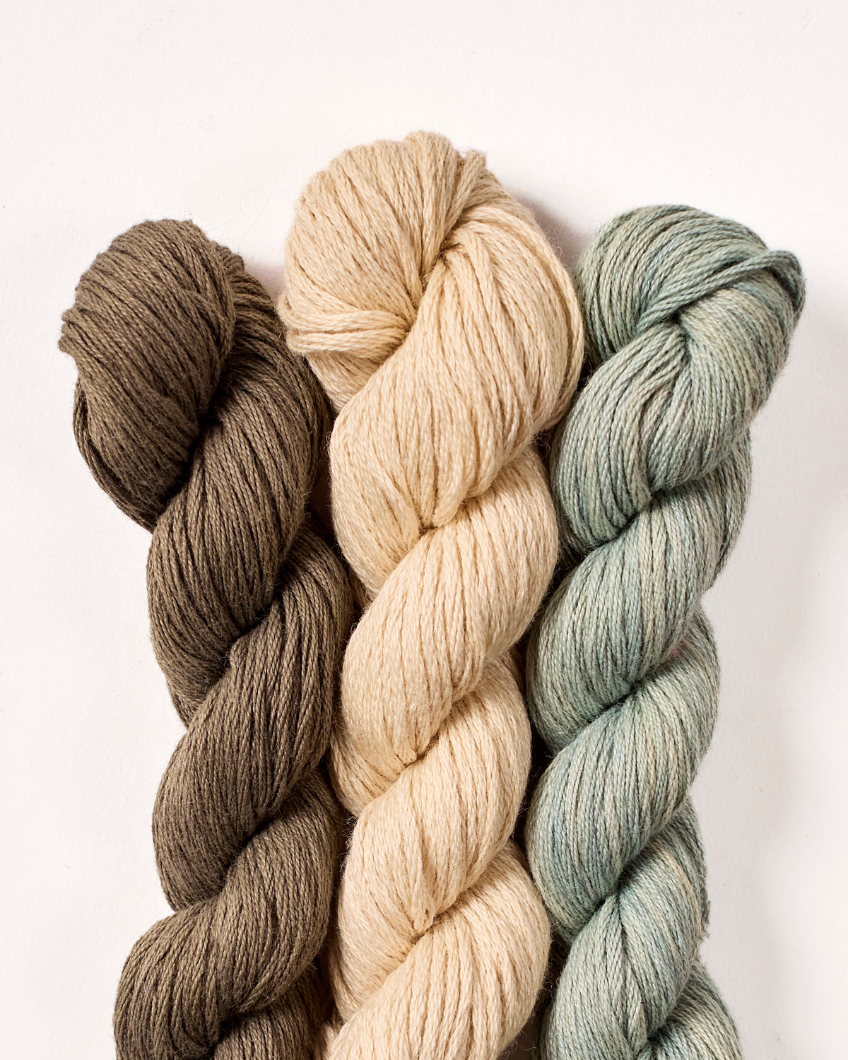 Naturally Dyed Six-Strand Thread Trios by TATTER