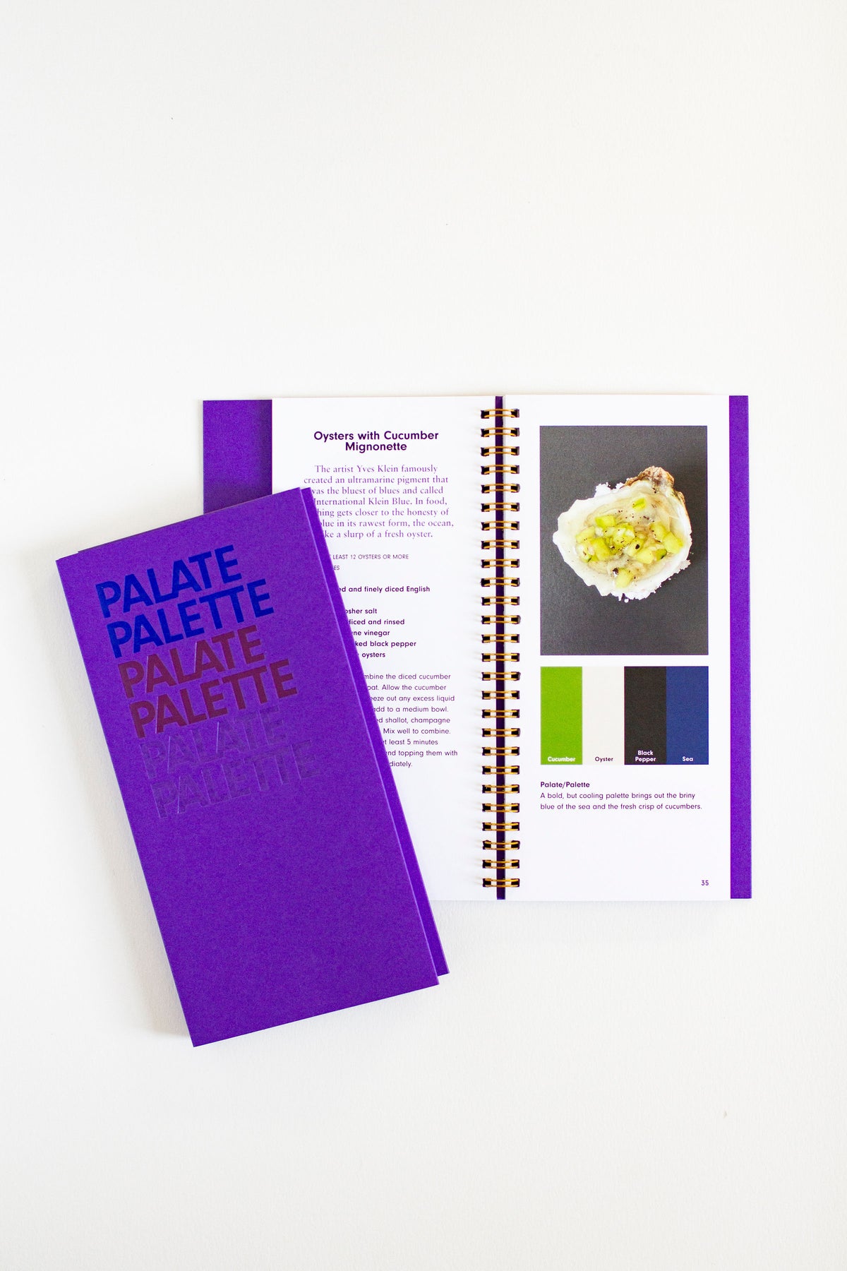 Book Release Party! Palate Palette: Purple Blue Cookbook