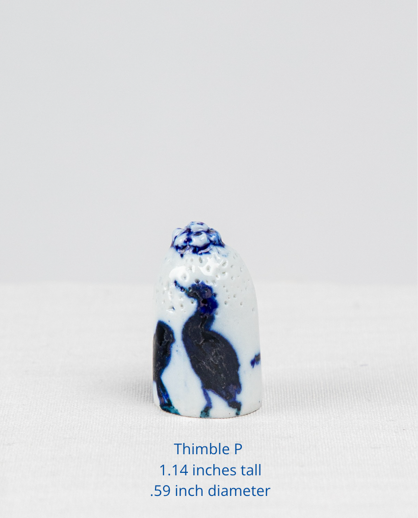 Porcelain Thimble by TATTER X Mg by Hand