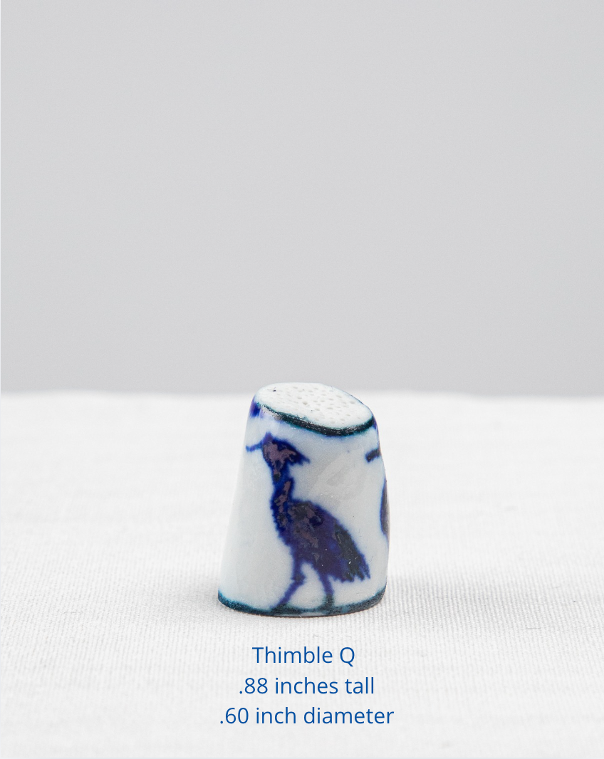 Porcelain Thimble by TATTER X Mg by Hand