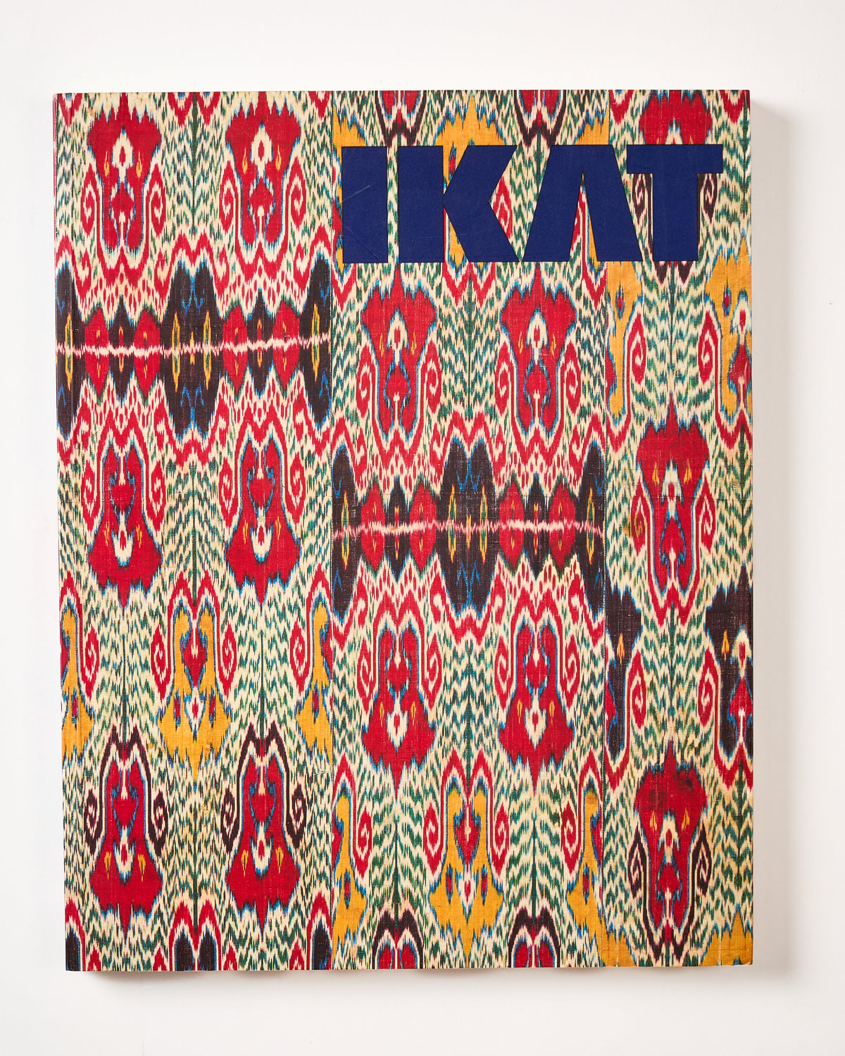 Ikat: Splendid Silks of Central Asia by Kate Fitz Gibbon and Andrew Hale (preloved)