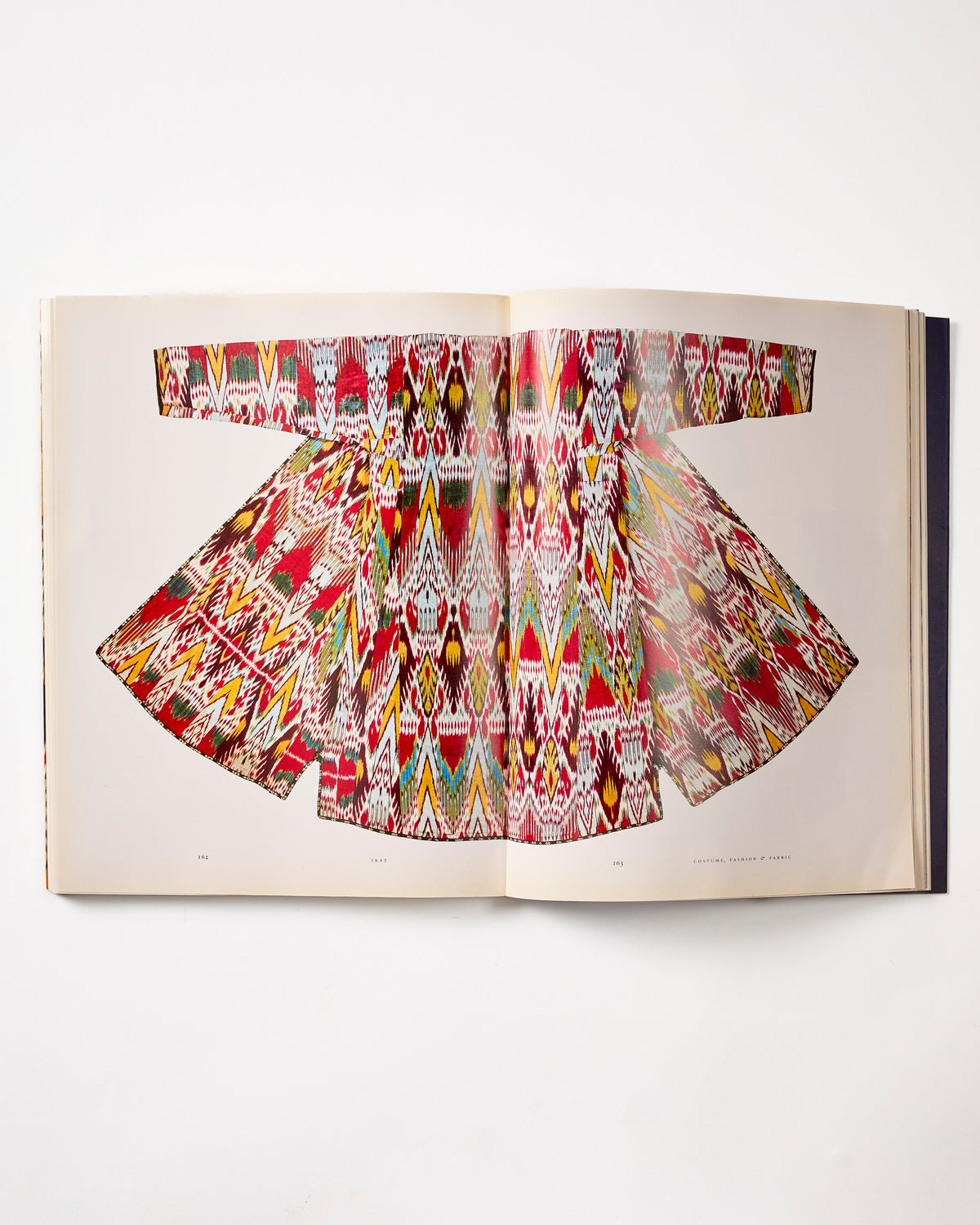 Ikat: Splendid Silks of Central Asia by Kate Fitz Gibbon and Andrew Hale (preloved)