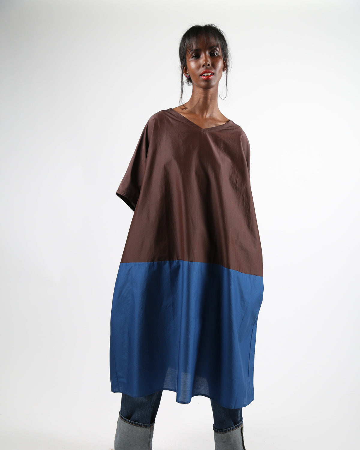 Seth 2Tone Kaftan Dress by MiiThaii